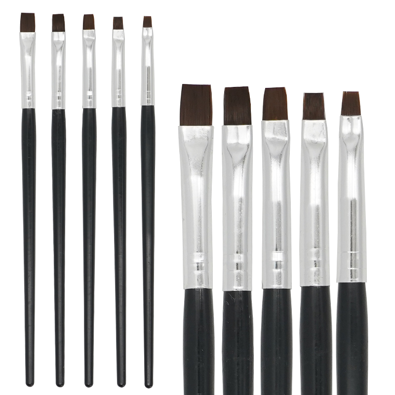 Nail Art Emerald - 5pcs Dental Resin Brush Pen Porcelain