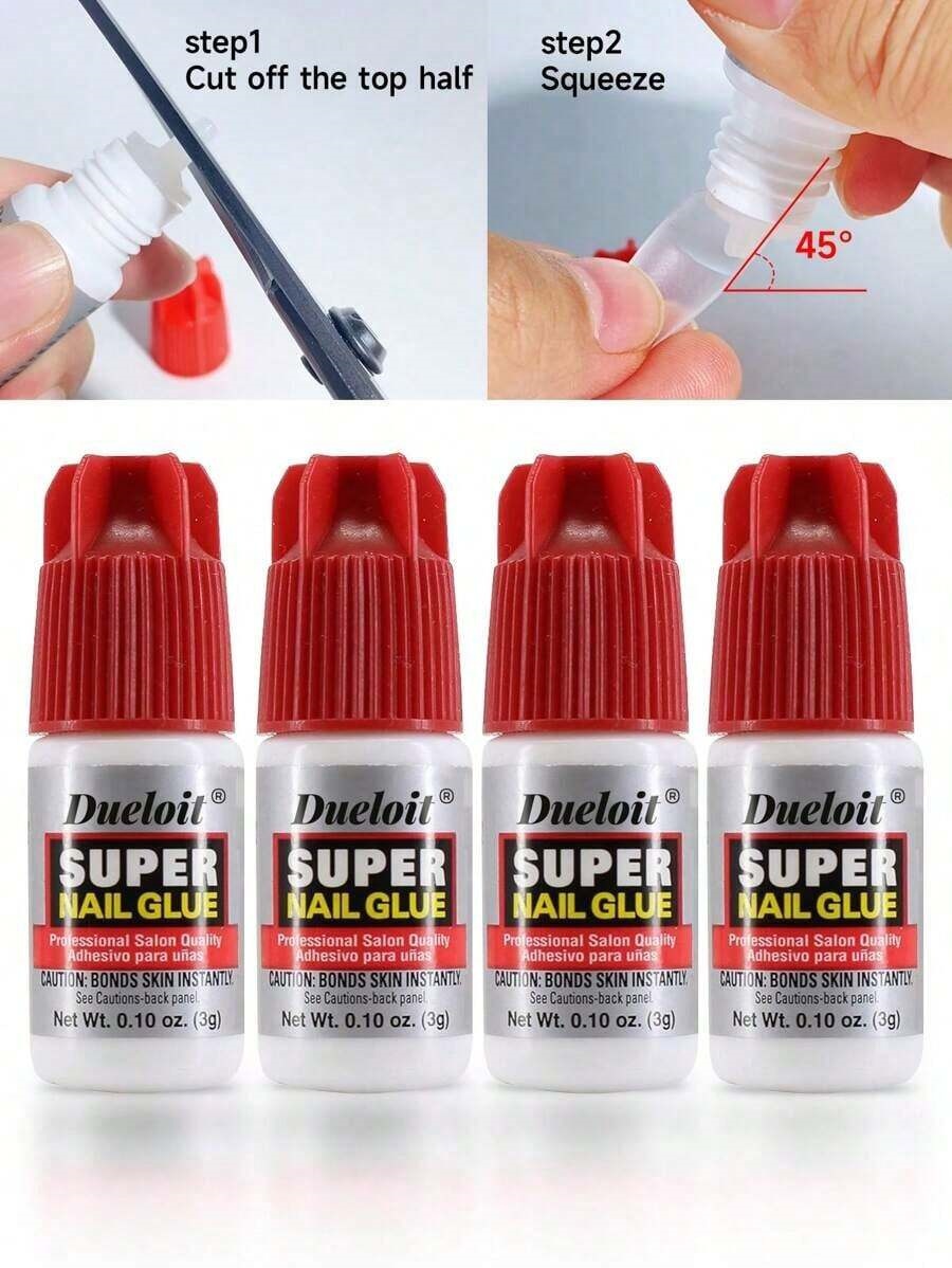 Nail Art Natural - Professional Quick Dry Nail Glue Adhesive