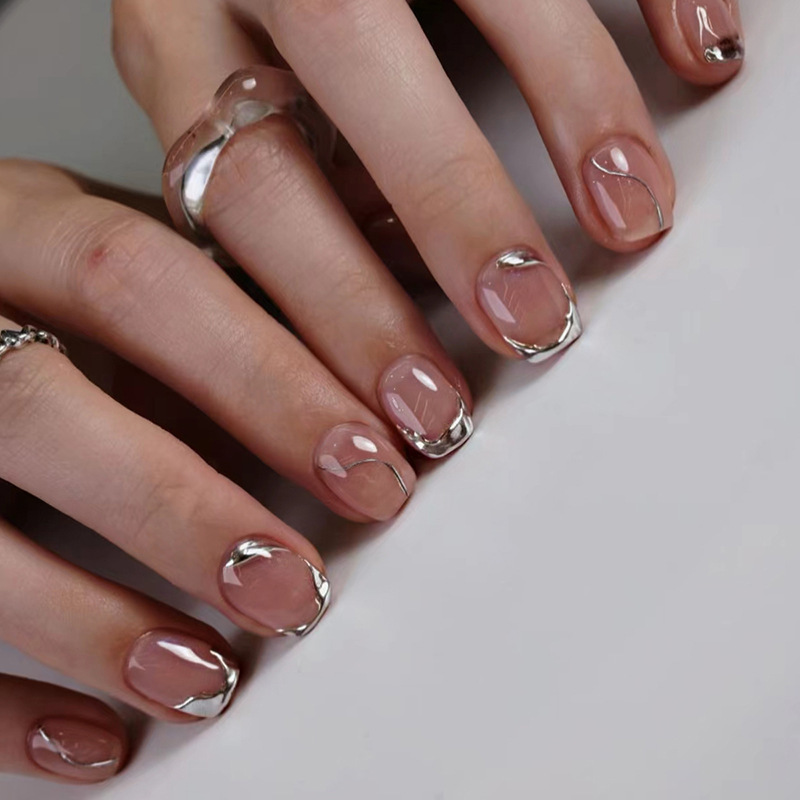 Short fake nails for women gir - Nail Art Overlay ulasan dan harga