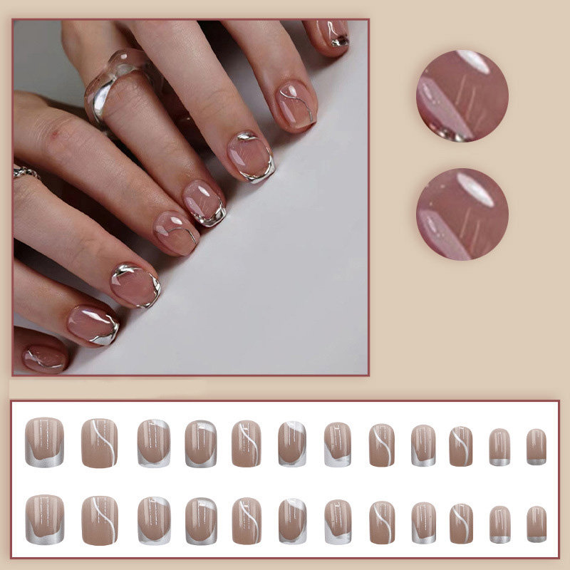 Short fake nails for women gir - Nail Art Overlay ulasan dan harga