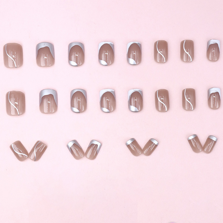 Short fake nails for women gir - Nail Art Overlay ulasan dan harga