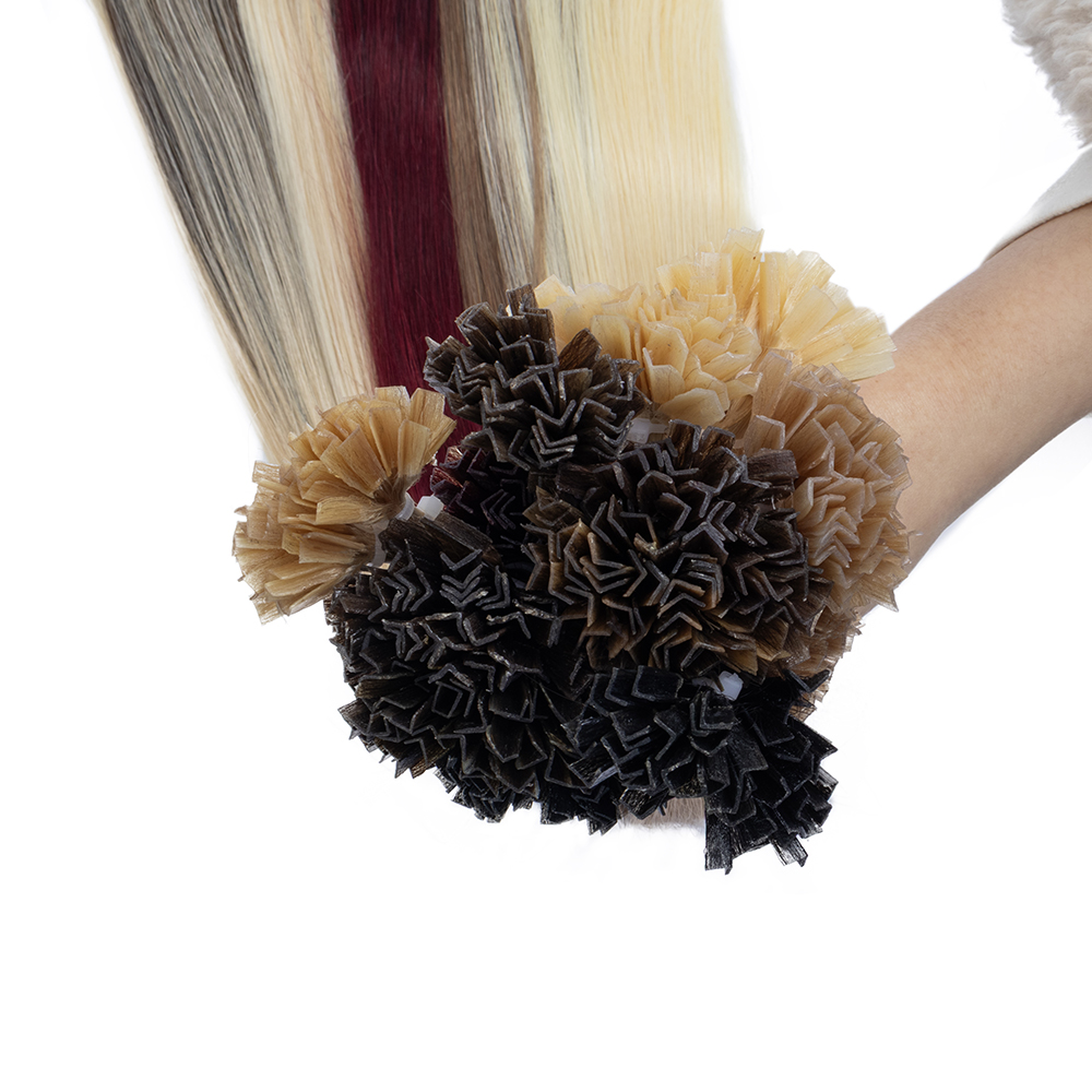 VADES K Tip Hair Extensions Hu - Nail Art Natural ulasan dan harga