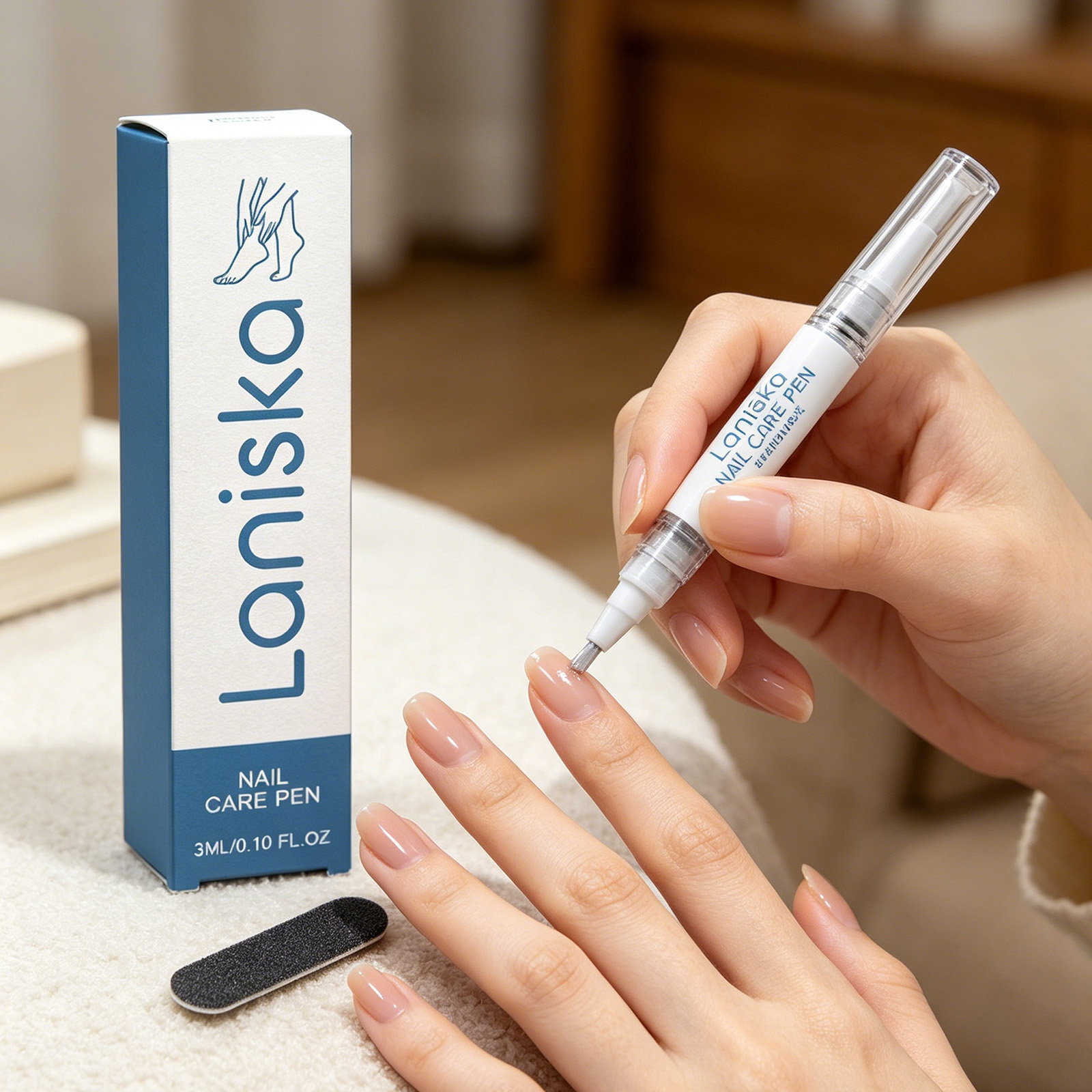 Laniska Nail Care Pen Tea Tree - Cuticle Oil Pen ulasan dan harga