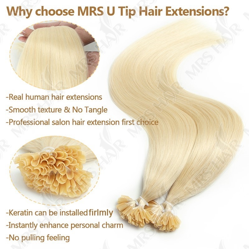 U Tip Fusion Hair Extensions B - Nail Art Natural ulasan dan harga