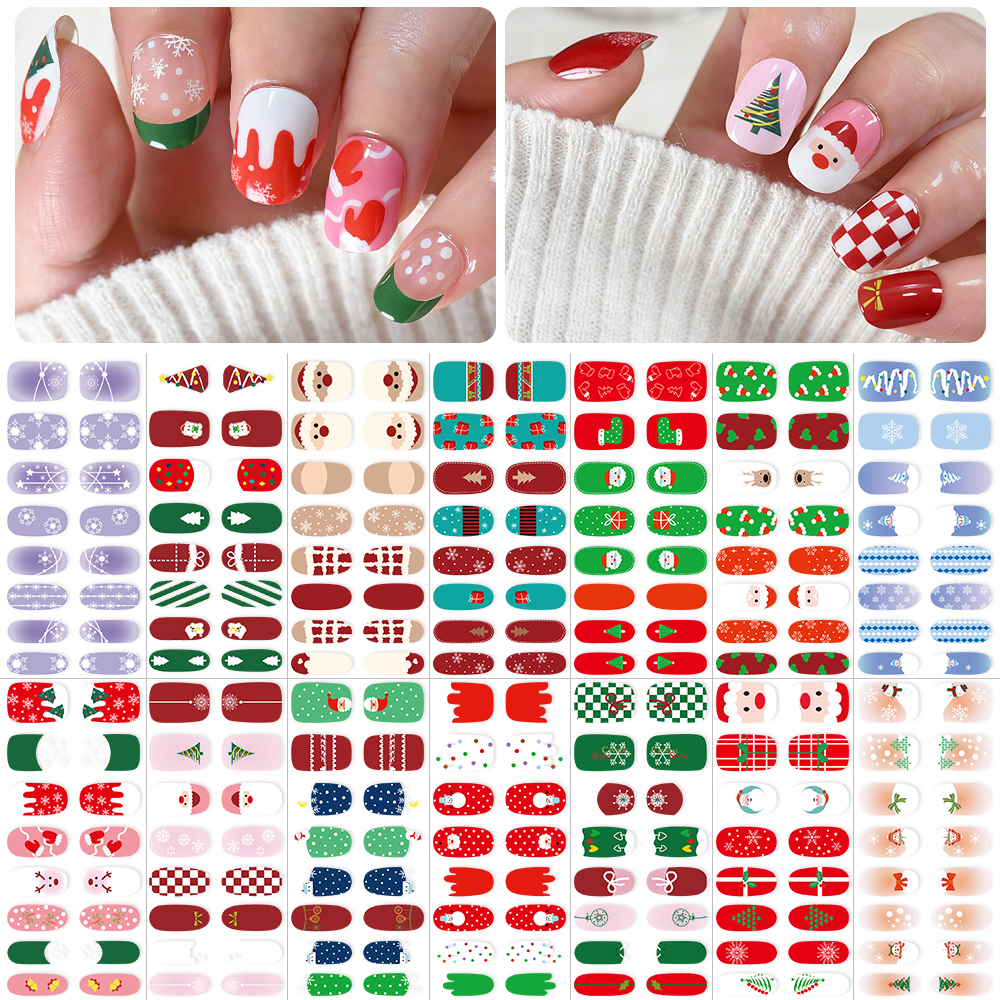 16Tips Christmas Nail Polish S - Nail Art Xmas Design ulasan dan harga