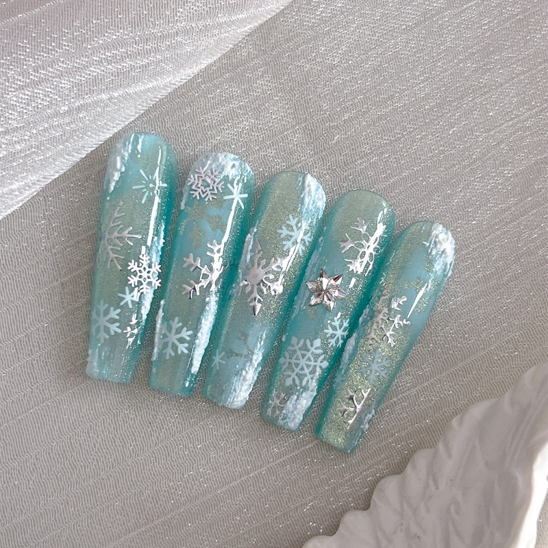 1pcs Christmas Nail Art Sticke - Nail Art Xmas Design ulasan dan harga