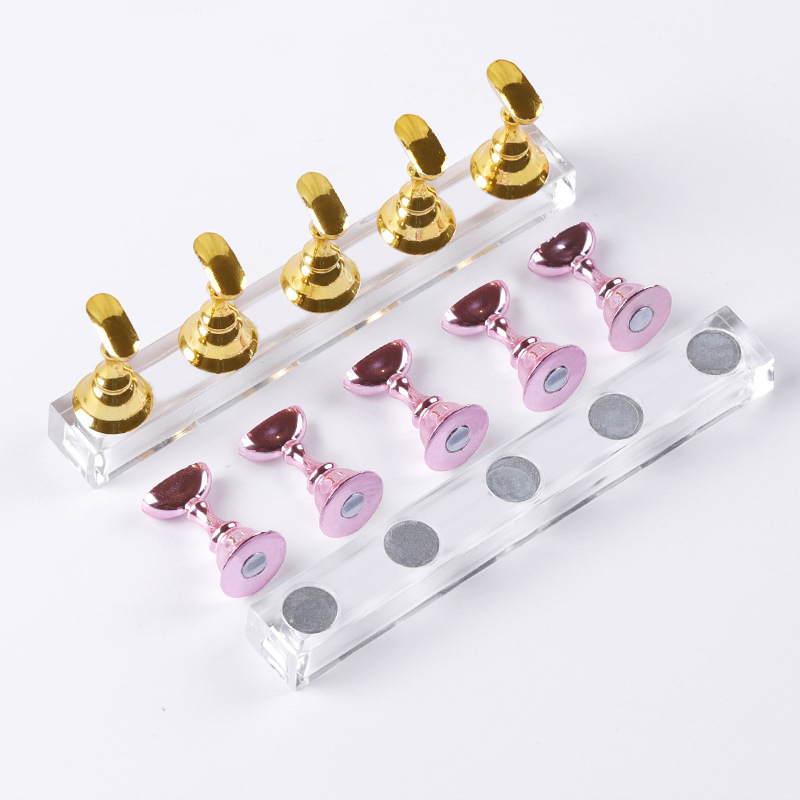 5/30pcs/Set Magnetic Nail Hold - Nail Art Overlay ulasan dan harga