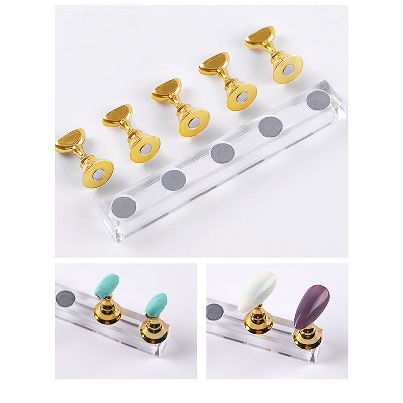 5/30pcs/Set Magnetic Nail Hold - Nail Art Overlay ulasan dan harga