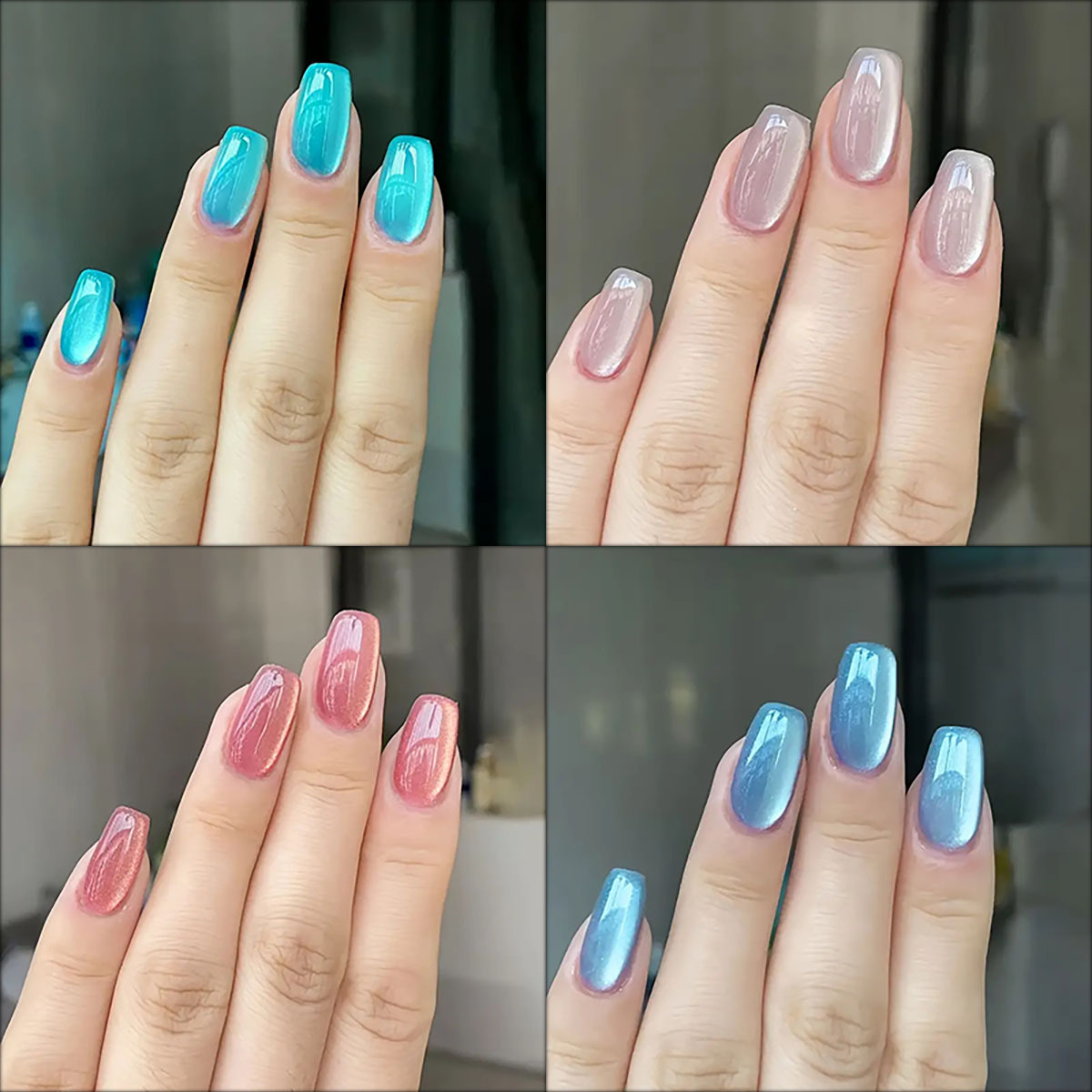 24pcs/30pcs short square balle - Nail Art Overlay ulasan dan harga