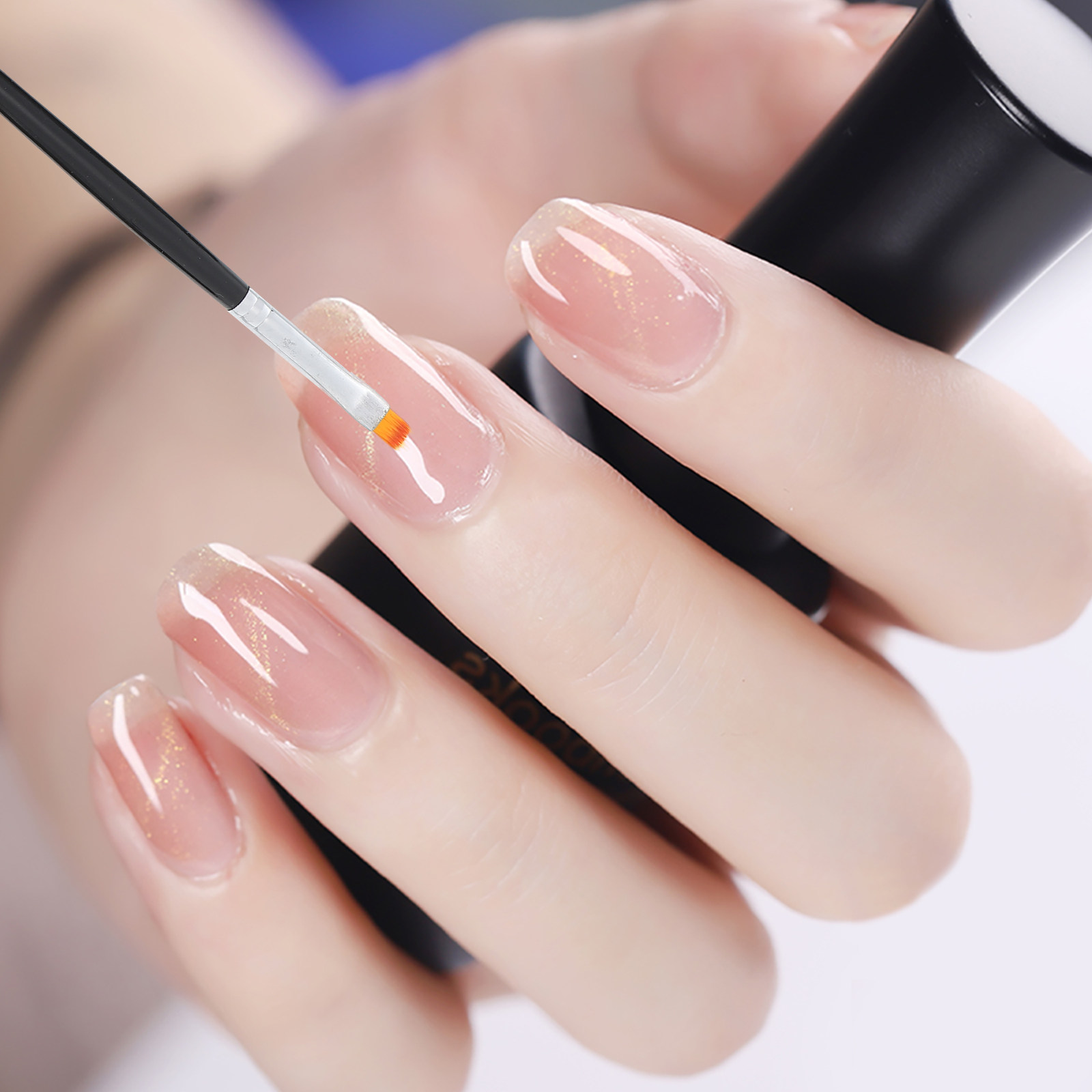 8Pcs Nail Painting Brushes Set - Nail Art Natural ulasan dan harga