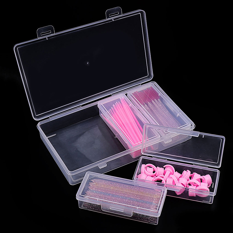 🛒4 Grid Independent Storage Bo - Nail Art Extension ulasan dan harga