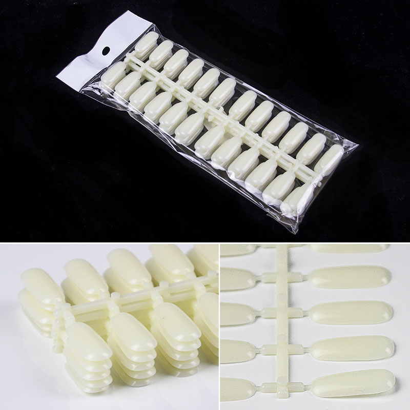 Nail Display Tips Natural Colo - Nail Art Natural ulasan dan harga