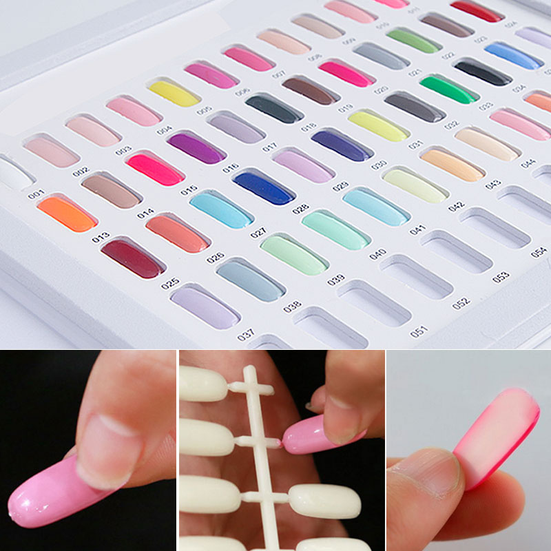 Nail Display Tips Natural Colo - Nail Art Natural ulasan dan harga