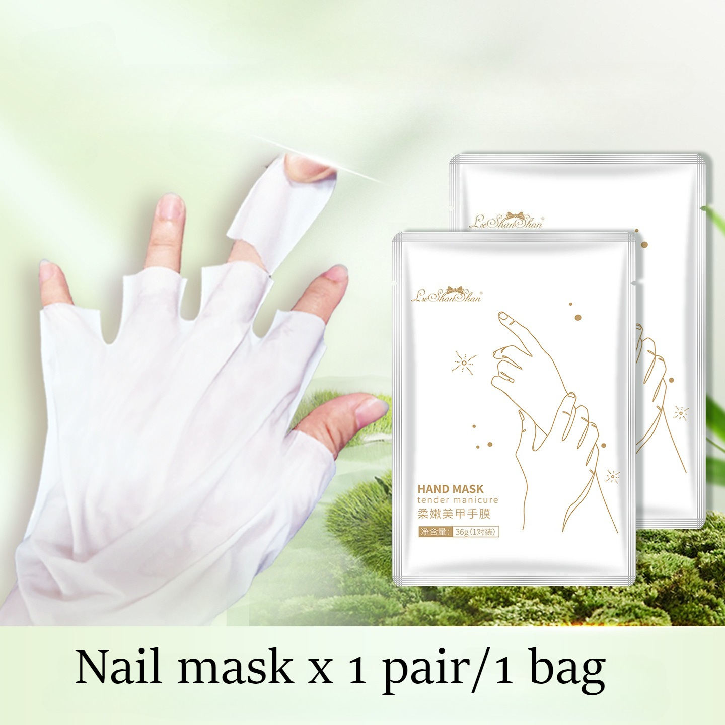 Nail art hand mask moisturizin - Nail Art Natural ulasan dan harga