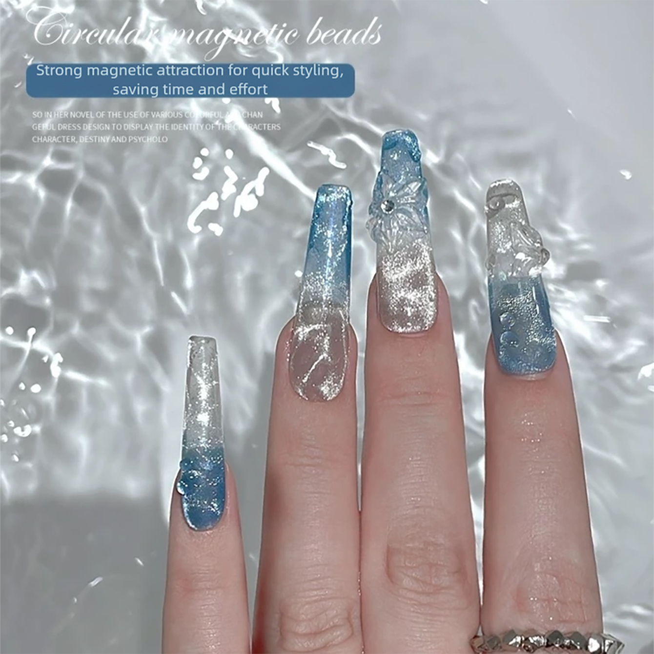 20PCS Magnetic Round Ball Nail - Nail Art Overlay ulasan dan harga