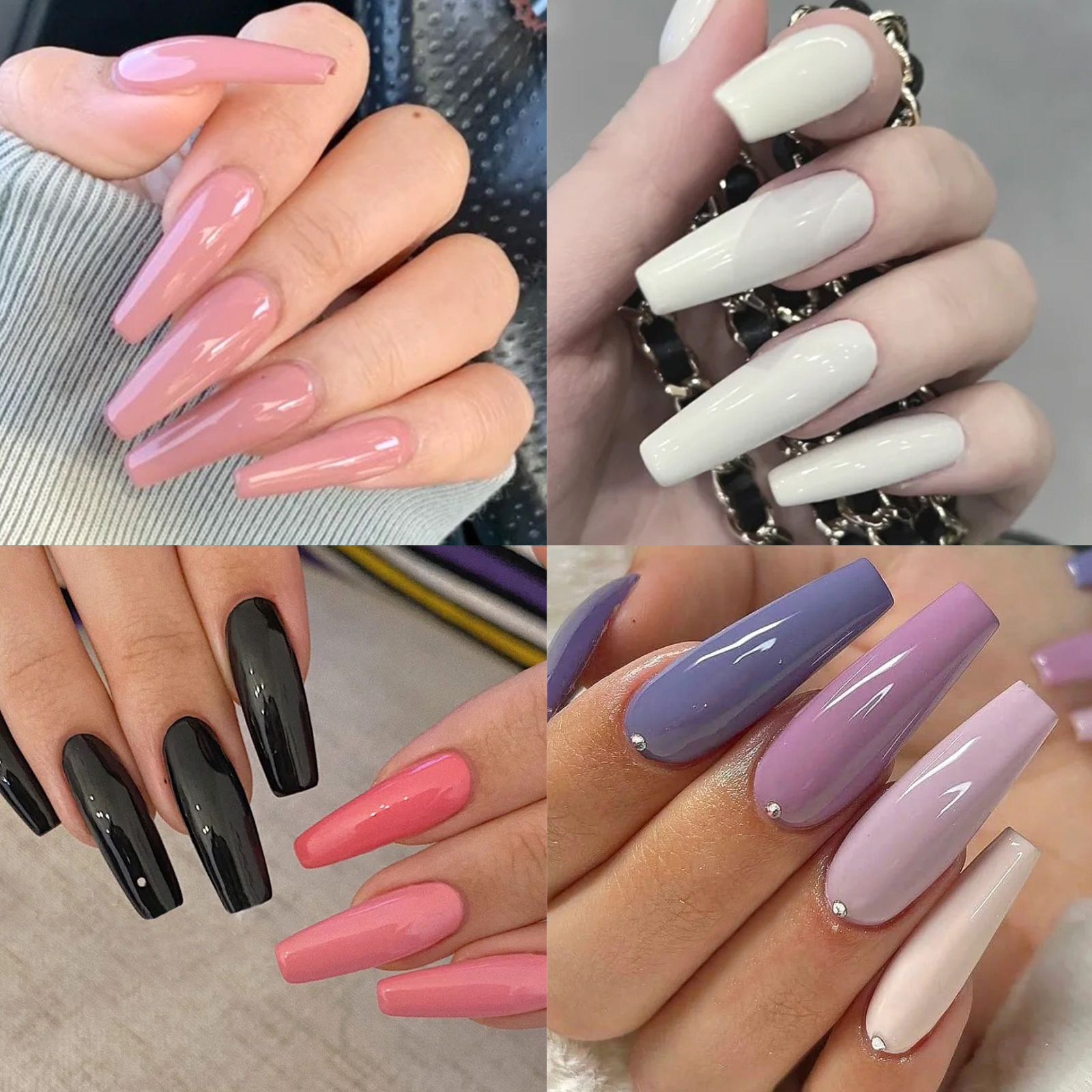 24 grids solid color wear nail - Nail Art Emerald ulasan dan harga