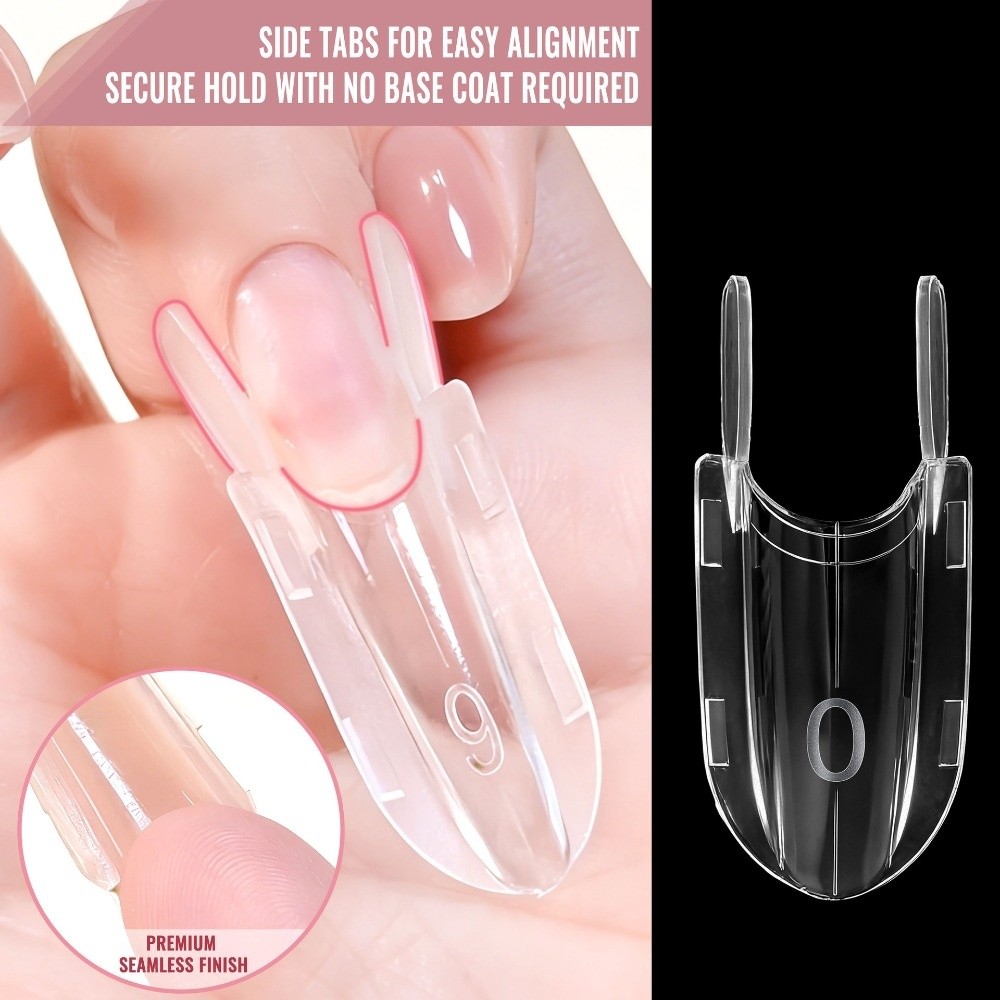 120pcs Rocket Shape Sandwich D - Nail Art Extension ulasan dan harga