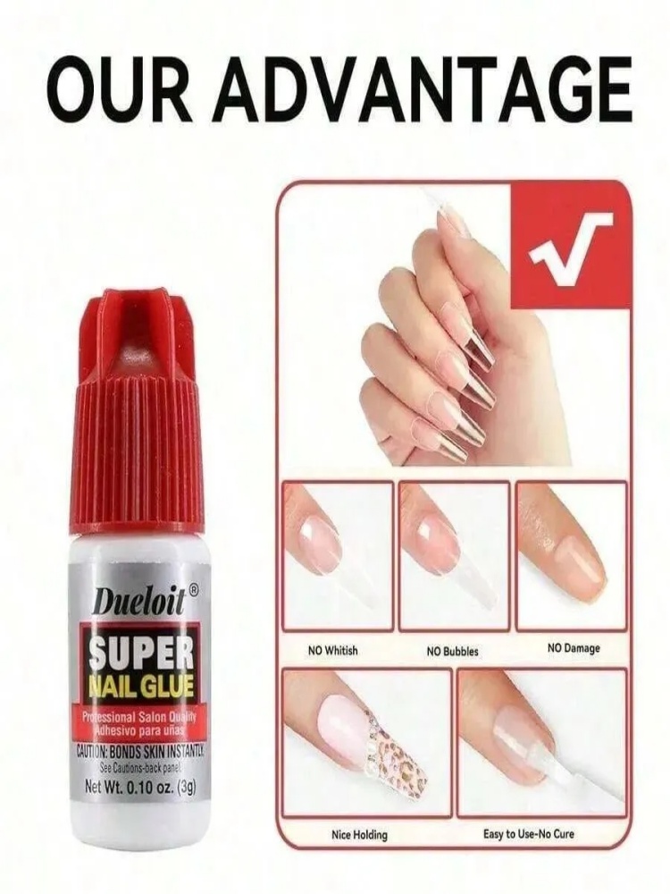 Professional Quick Dry Nail Gl - Nail Art Natural ulasan dan harga